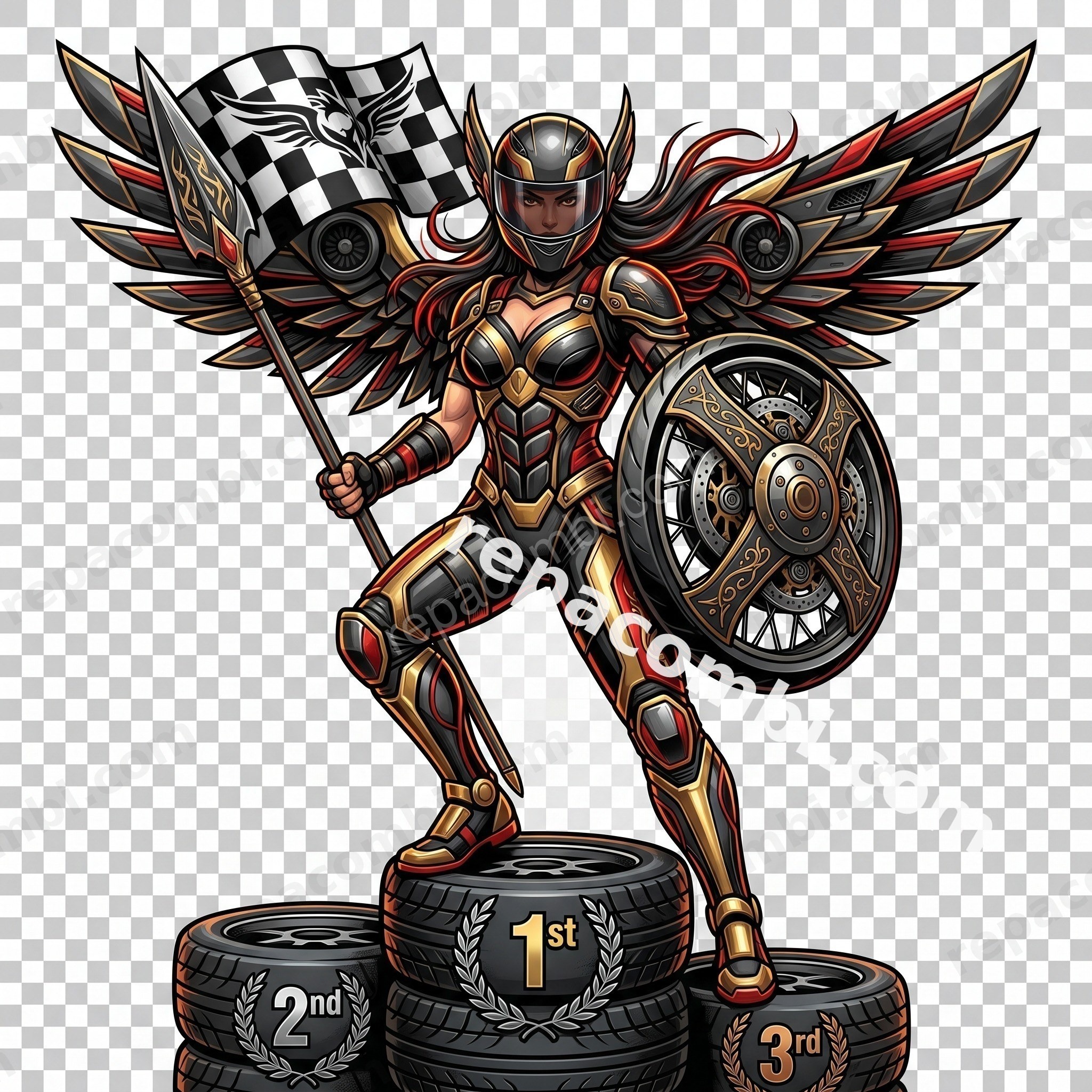 Valkyrie Racing - DTF moto Répa Combi