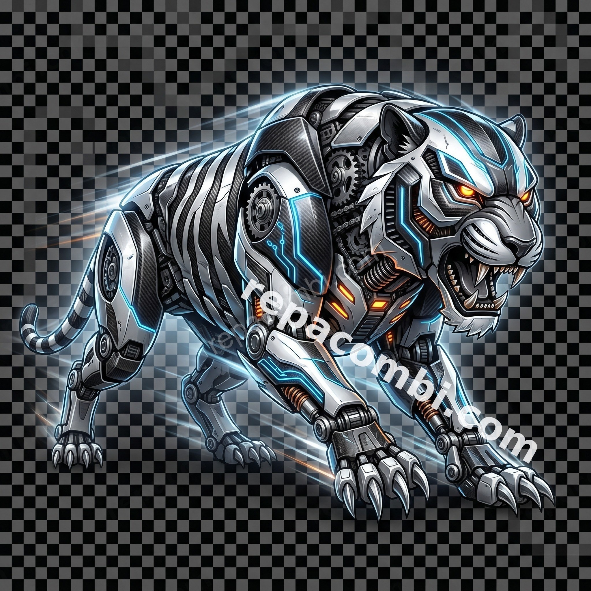 Tiger Mécanique - DTF moto Répa Combi