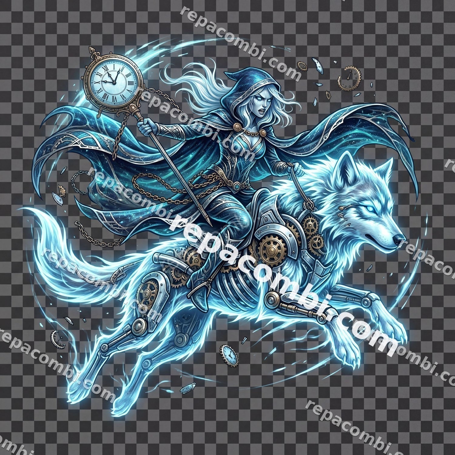 Loup Spectral Rider - DTF moto Répa Combi