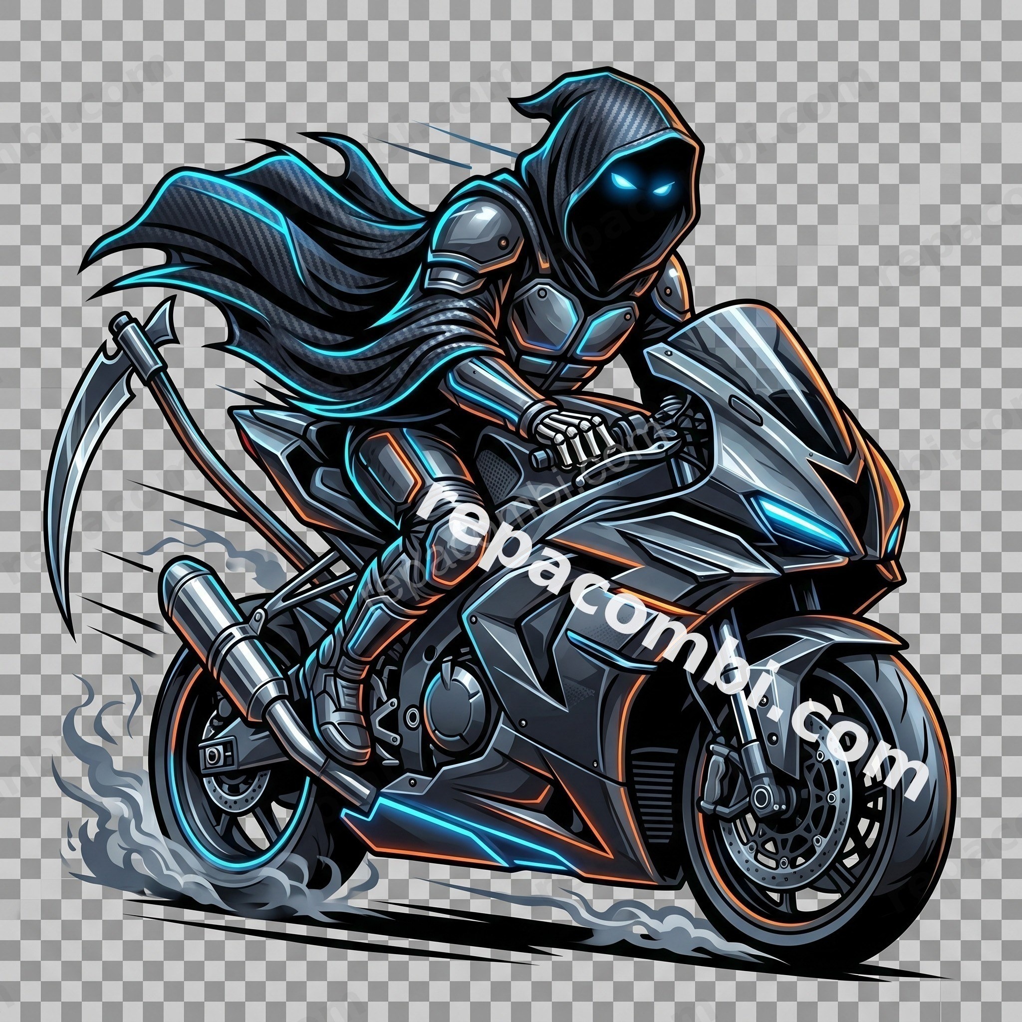 Grim Reaper Racing - DTF moto Répa Combi