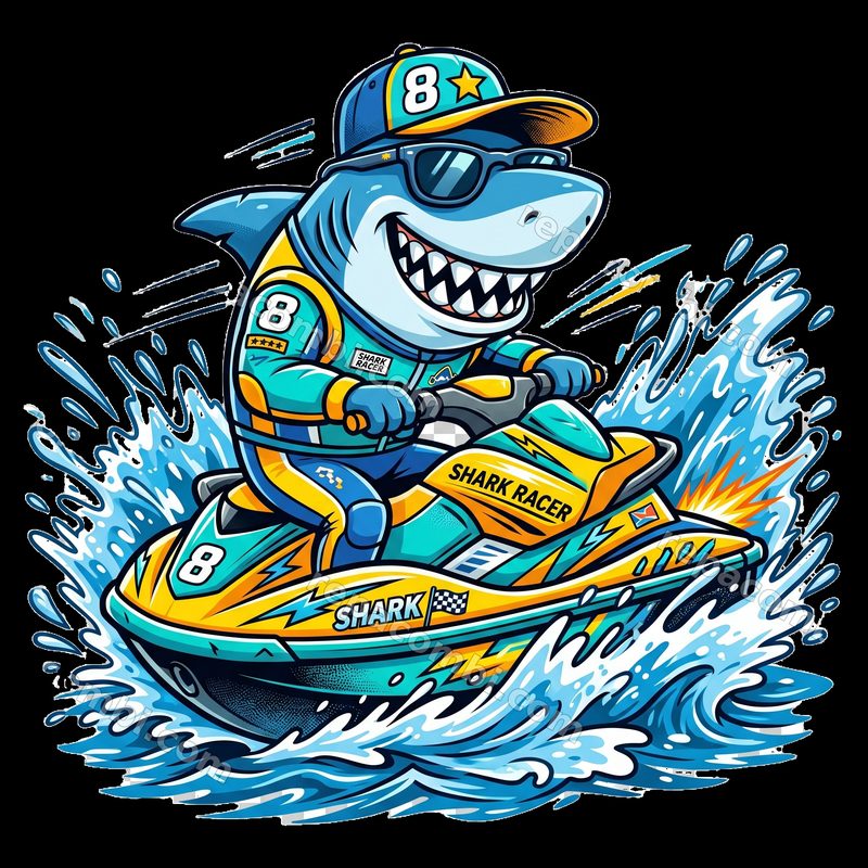 Shark Jet Ski Racer
