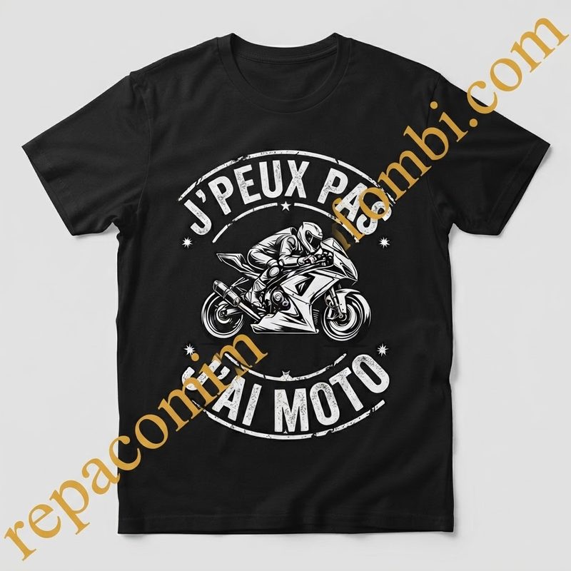 J'peux Pas J'ai Moto - Design brut