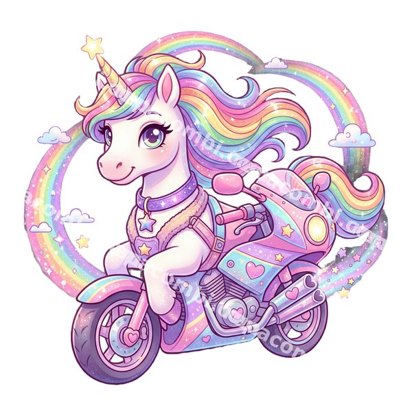 Licorne Magique Moto