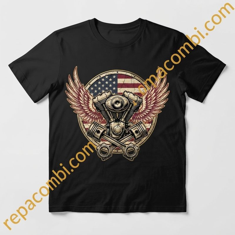 V-Twin Classic USA - Design brut