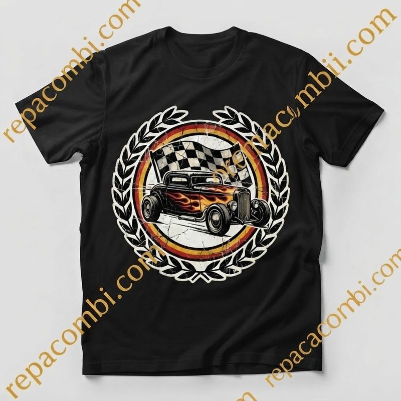 Vintage Hot Rod Flames