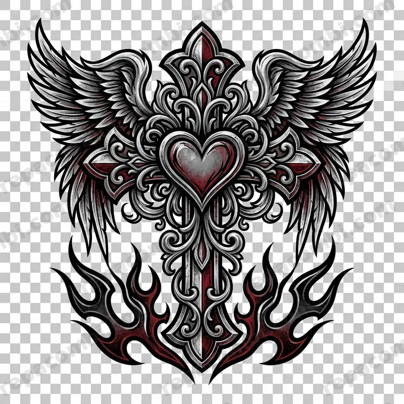 Gothic Wings Cross