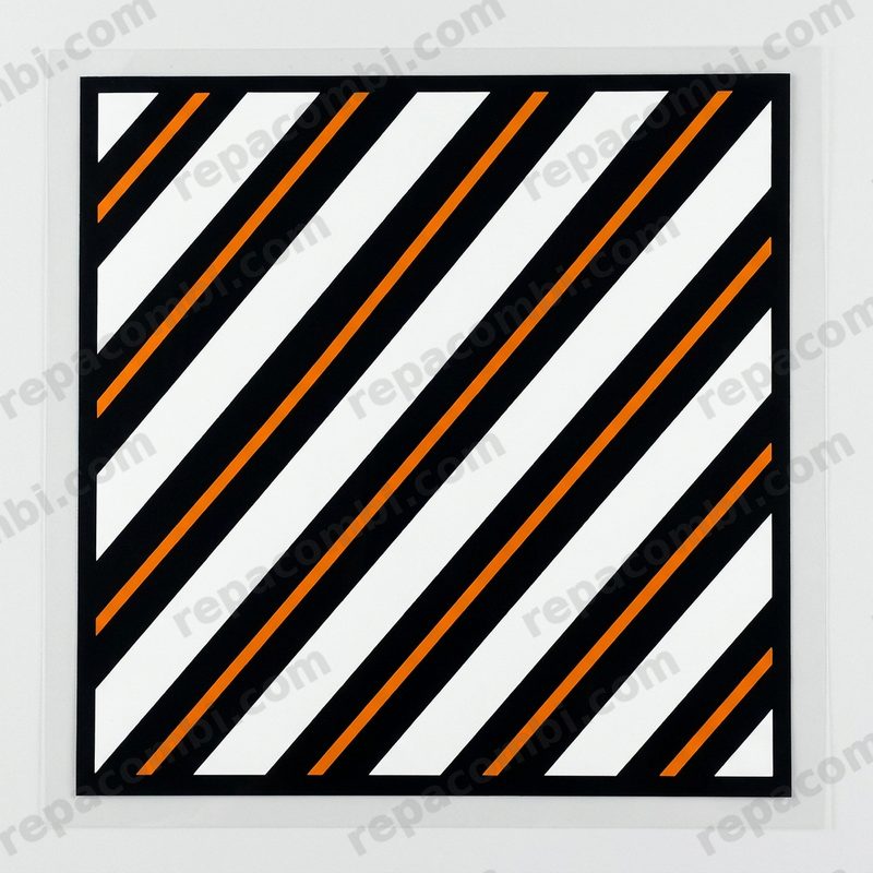 Design textile Streetwear Diagonal Stripes - film thermocollant