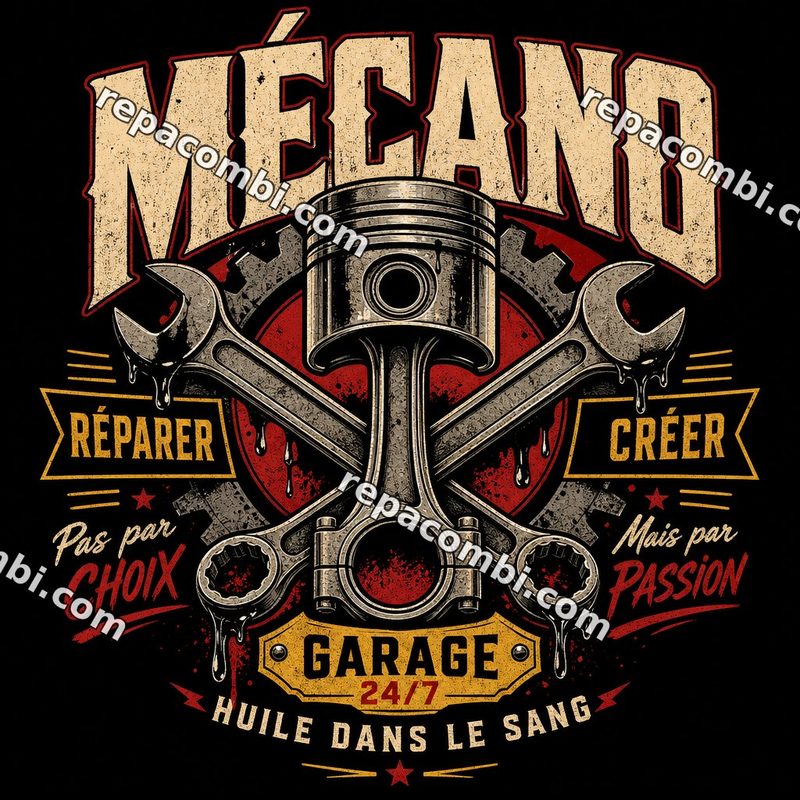 Design textile IA Mecano - film thermocollant à coller au fer