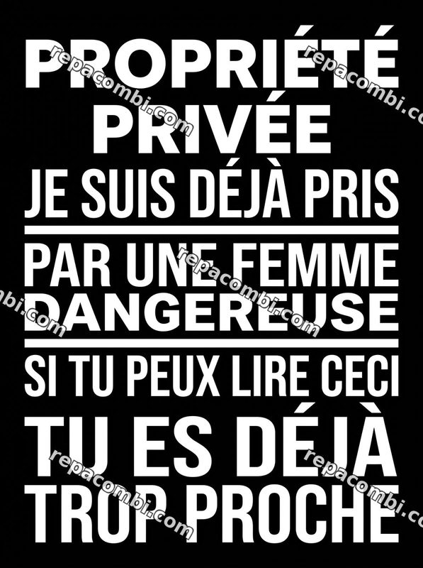Design textile Propriete Privee - film thermocollant à coller au fer