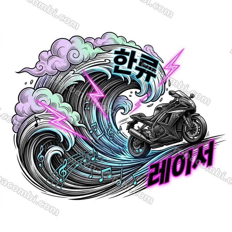 Design textile K Pop Idol Racer - film thermocollant
