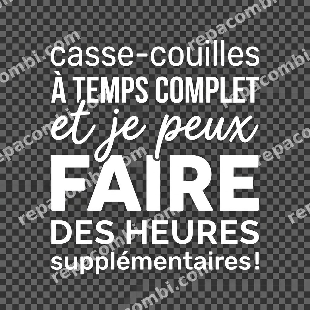 Casse Couilles Temps Complet Casse Couilles Temps Complet — ‘Casse-couilles à temps complet + heures sup’, ver