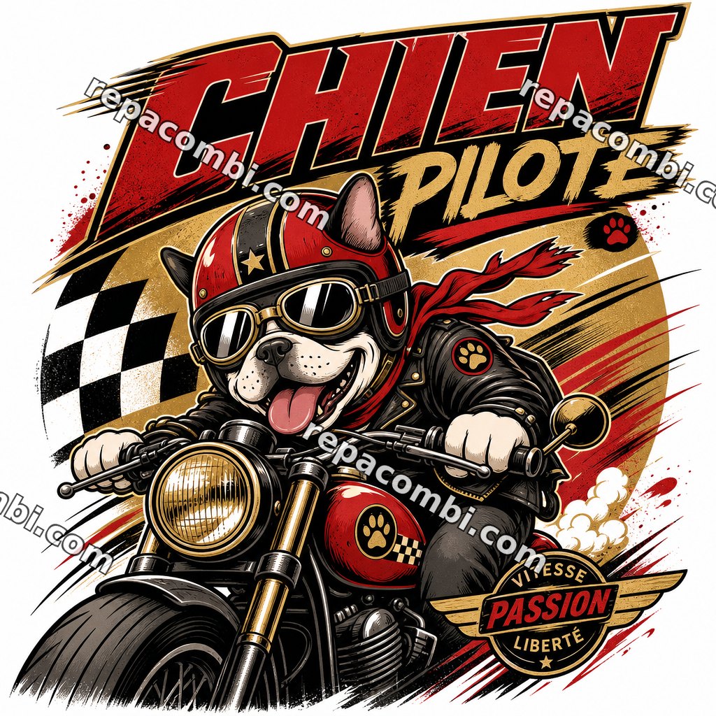 Chien Pilote Chien Pilote — ‘Chien pilote’ lunettes moto