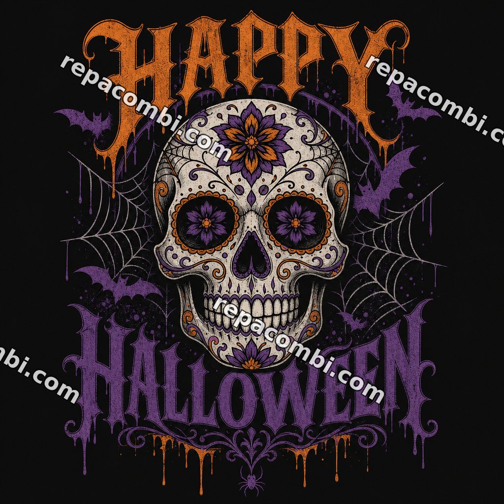 Happy Halloween Skull Happy Halloween Skull — ‘Happy Halloween’ skull pirate