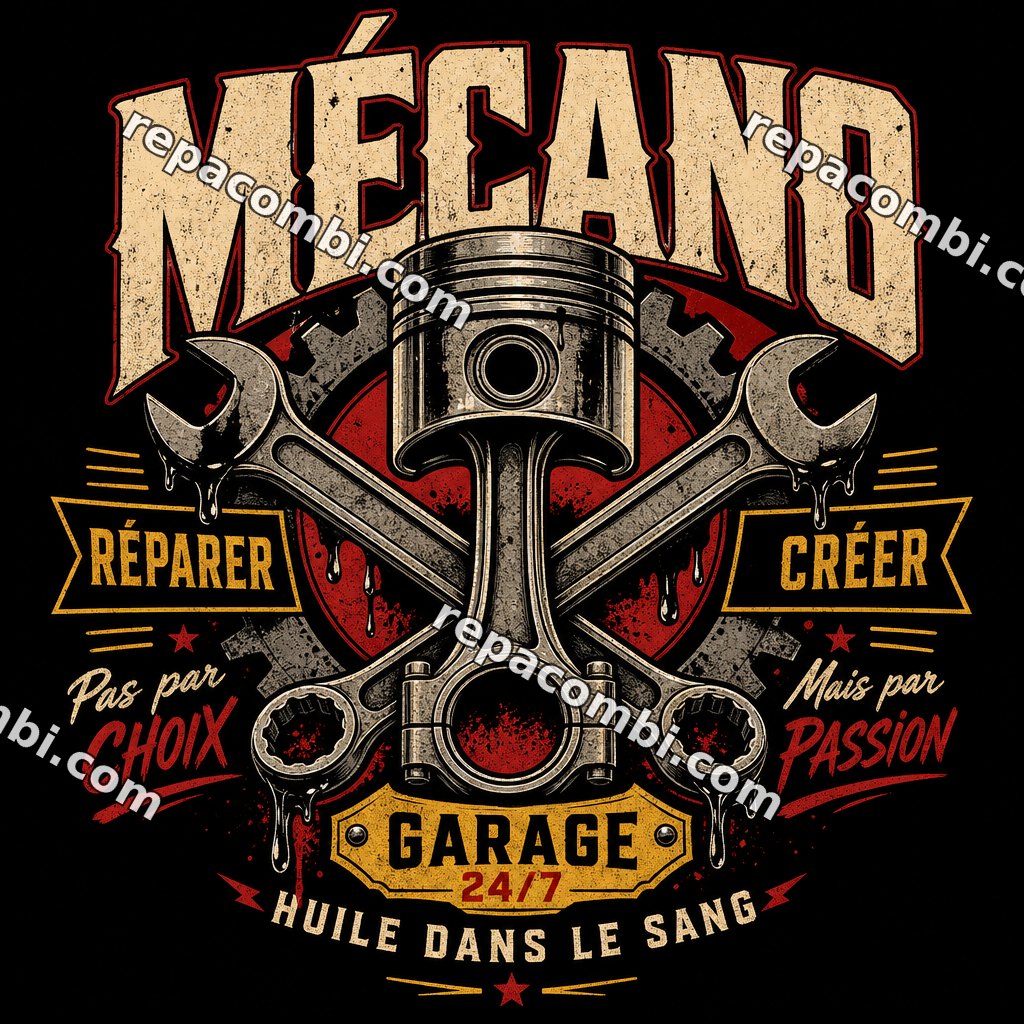 Mécano Mécano — ‘Mécano’ clé à molette + flammes