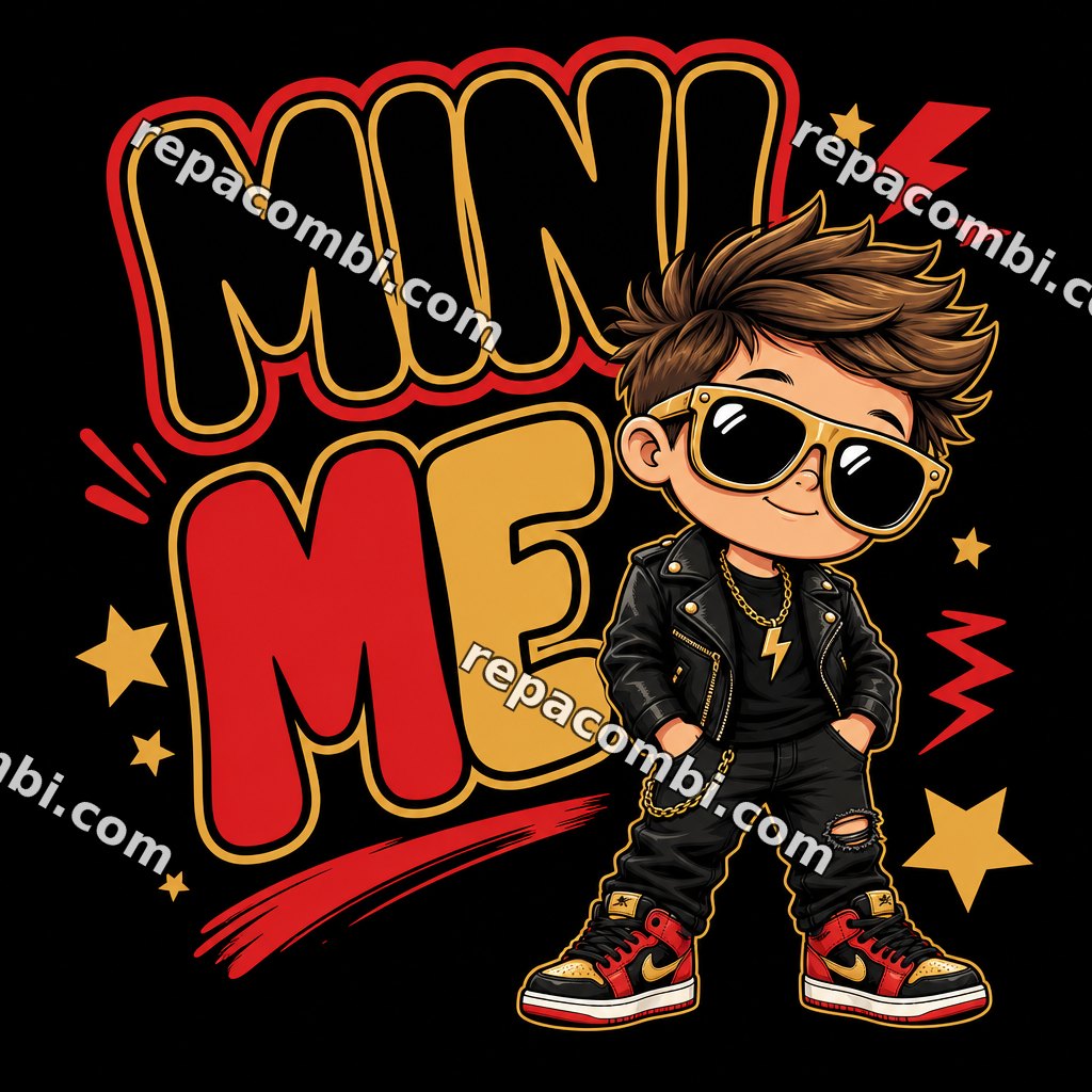 Mini Me Mini Me — ‘Mini me’ assorti parent + enfant