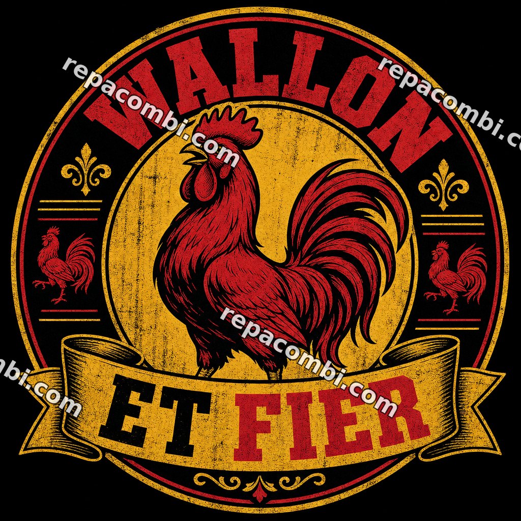Wallon et Fier Wallon et Fier — ‘Wallon et fier’ coq wallon