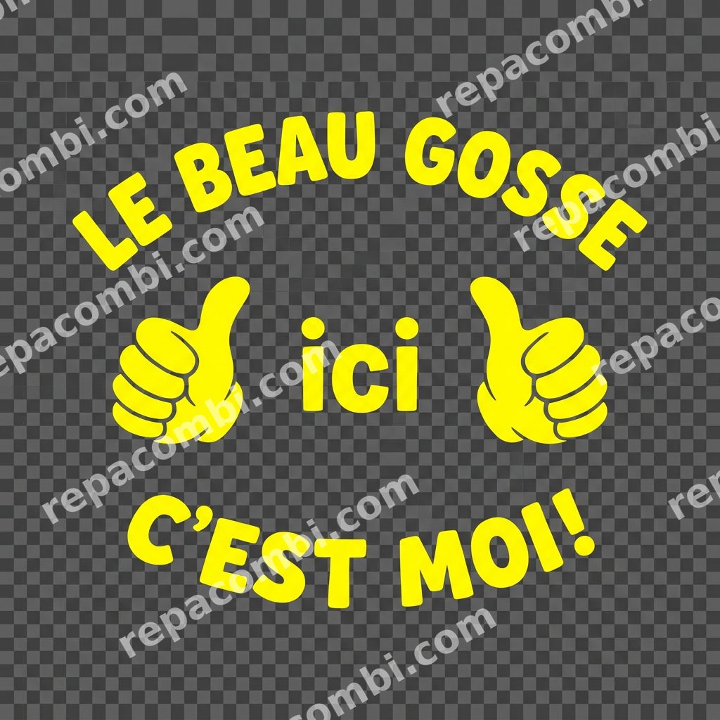 Le Beau Gosse Ici C'est Moi Le Beau Gosse Ici C'est Moi — ‘Le beau gosse ici c’est moi’, flèche assurée