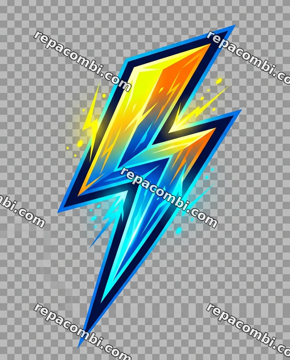 Lightning Energy Bolt Lightning Energy Bolt — Éclair énergie graphique, punch visuel immédiat