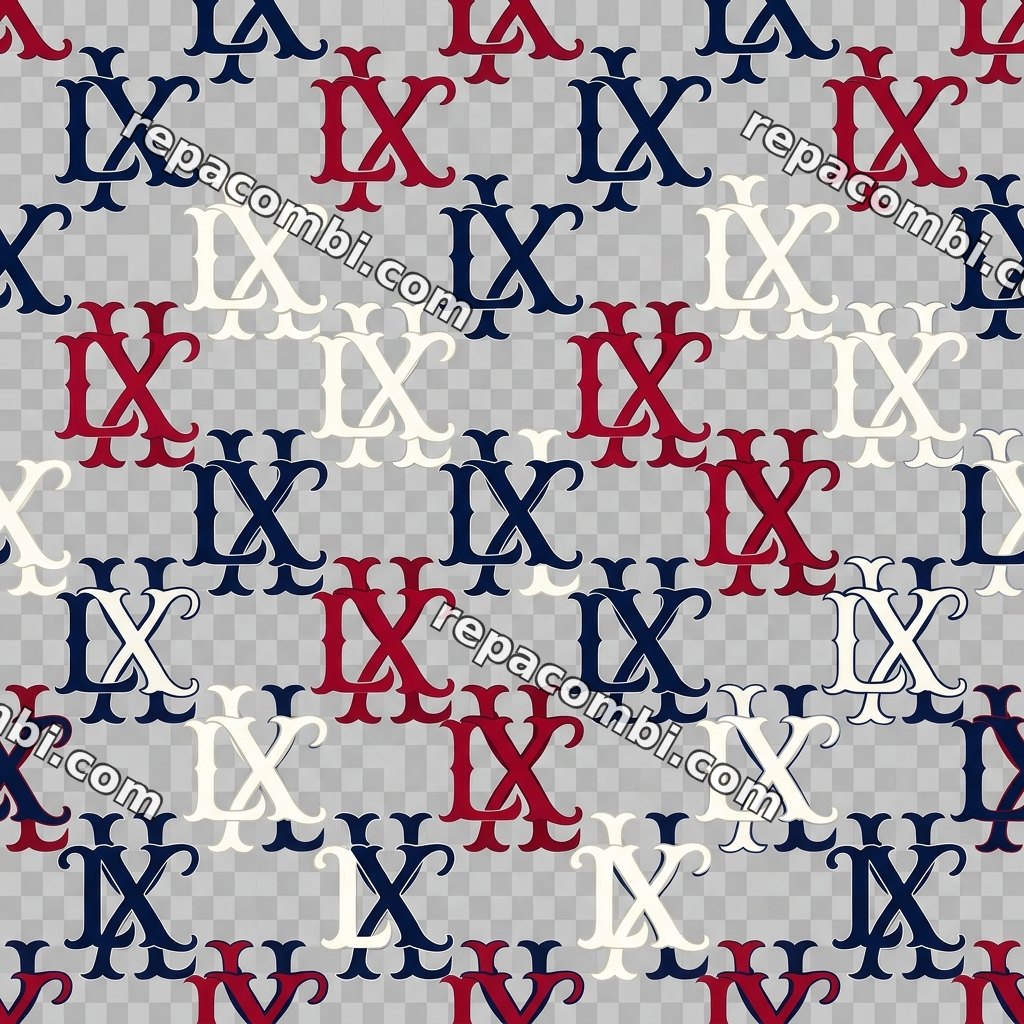 Luxury Monogram Pattern Luxury Monogram Pattern — Motif monogramme luxe en répétition, codes maison